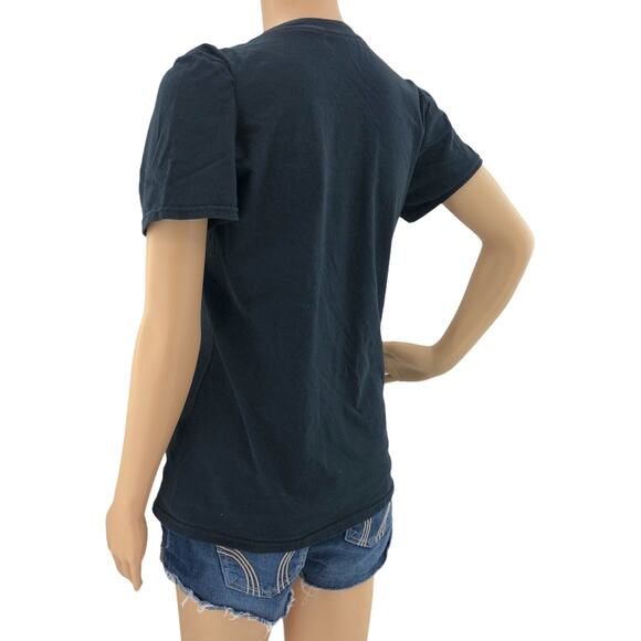 Ice Cube SMALL Black NWA Peace Sign Music Rapper Short Sleeve Tee Shirt T-Shirt - Picture 4 of 4